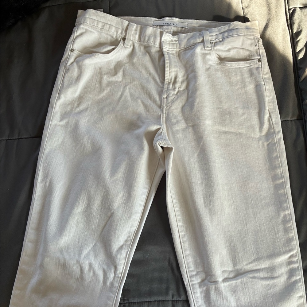 J Brand White Jeans